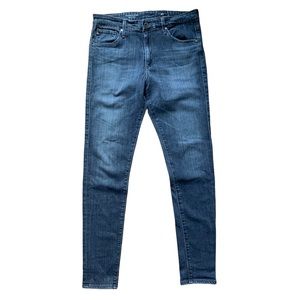 AG Adrianna Goldschmied Medium Wash The Farrah Skinny High-Rise 29